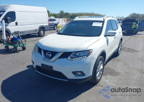 2015 Nissan Rogue Sv из США, поврежденный, VIN 5N1AT2MV6FC839263